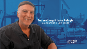 Giandamiano Lombardo, presidente di Federalberghi Isole Pelagie, interviene sulla crisi idrica a Lampedusa.